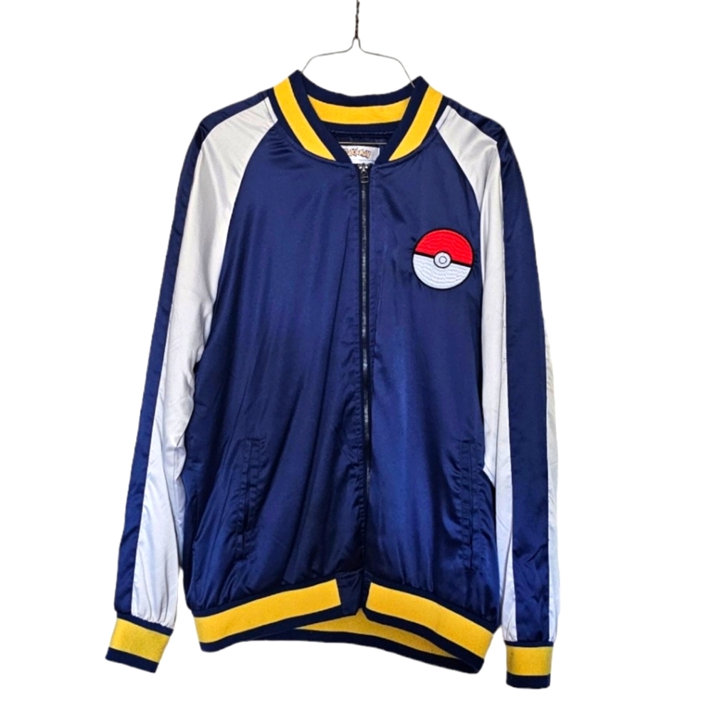 Pokemon Pikachu Satin Souvenir Jacket LG